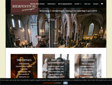 Tablet Screenshot of bierfestivalgroningen.nl